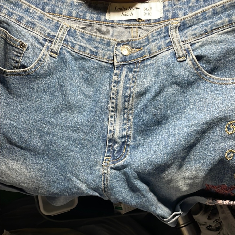 Blue Jean Shorts